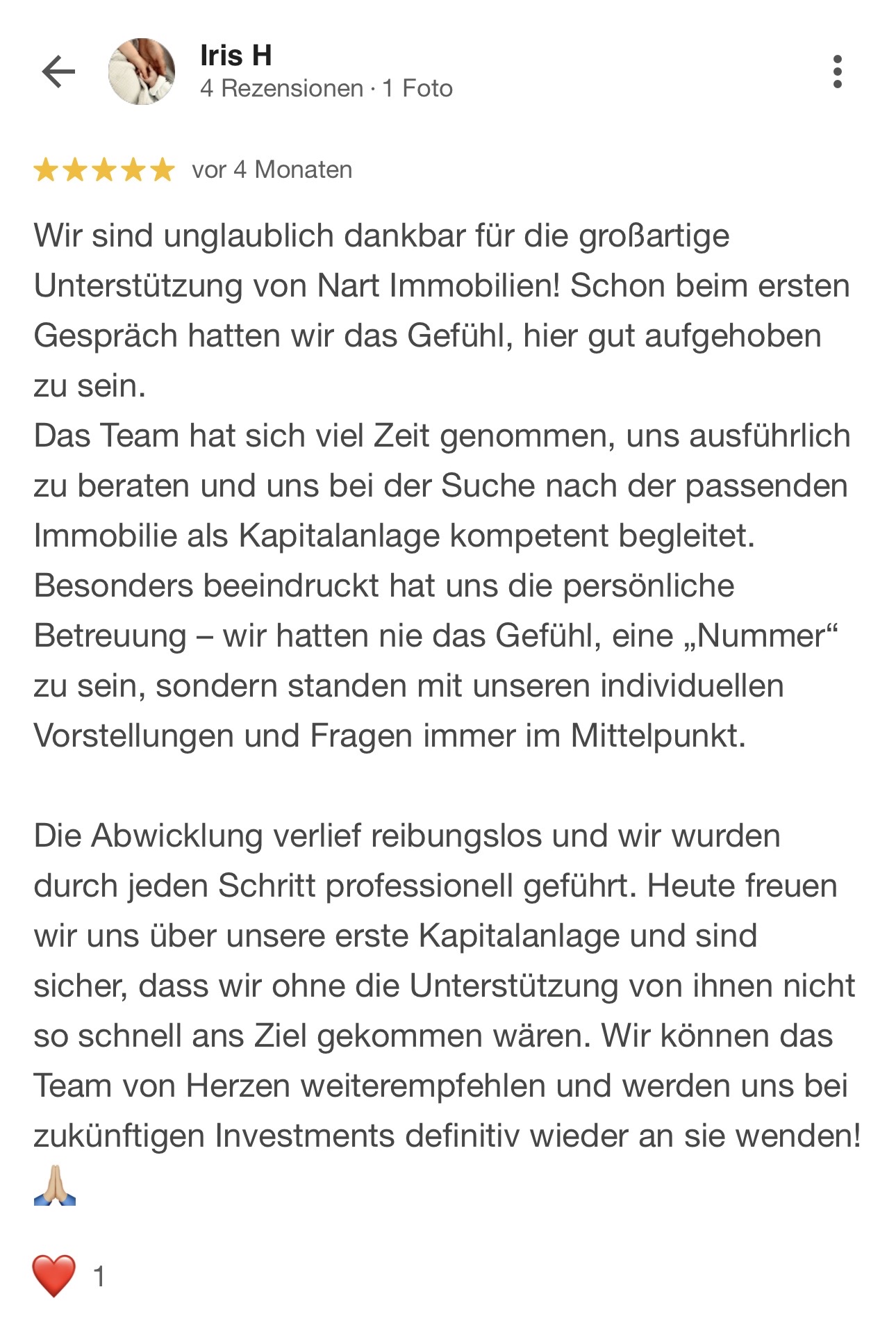 googlebewertung nart